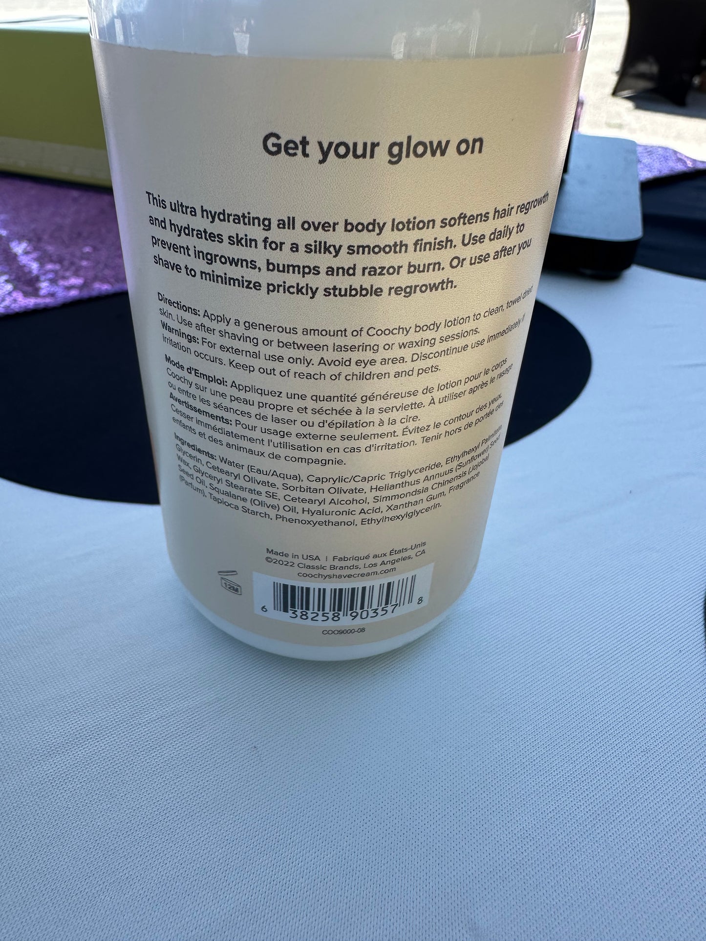 Mango coconut body lotion